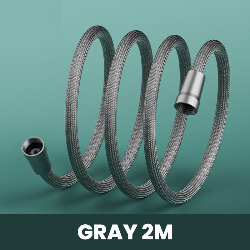🚿✨ Improved explosion-proof braided shower hose – No more leaks or bursts! ✨🚿